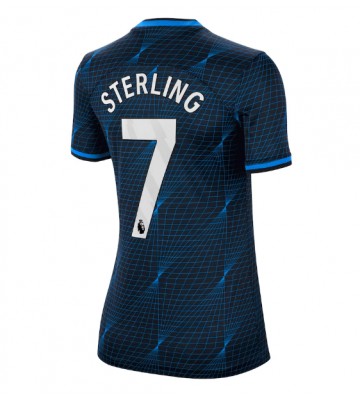 Chelsea Raheem Sterling #7 Segunda Equipación Mujer 2023-24 Manga Corta